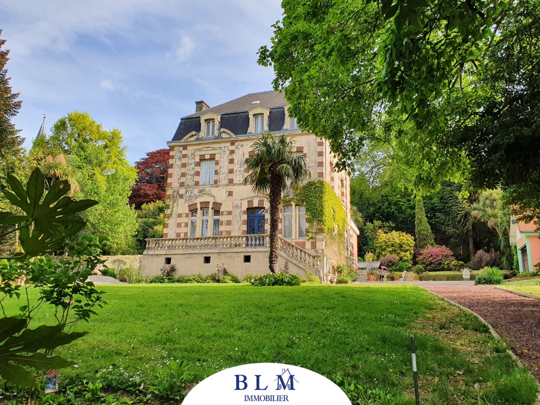 Maison à Vendre Val De Saire Le Bon Coin Superbe maison bourgeoise au sein d'un parc arboré de 3.300m² - CHERBOURG -  Sur les hauteurs proche Gare - BLM Immobilier